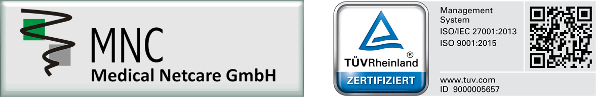 MNC-Logo und Zertifikat